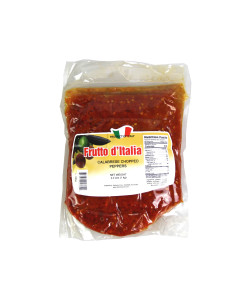 Frutto d Italia Chopped Calabrese Peppers 6/2.2 Lbs