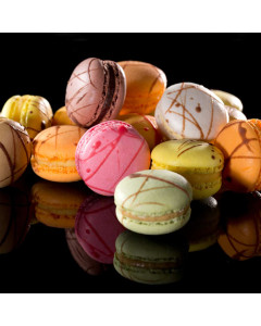 La Rose Noire Assorted Mini Macarons, 1/126 CT 