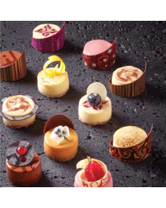 La Rose Noire Assorted Cheesecakes Frozen 1/96ct