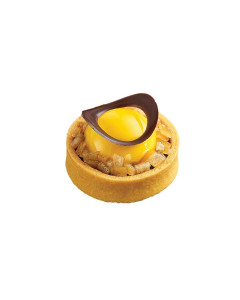 La Rose Noire Tartshell Lemon Medium Round 1/100ct