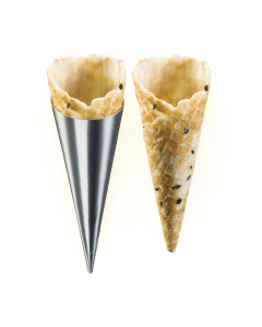La Rose Noire Black Sesame Cone Mini 1/140ct