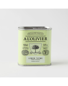 A L'Olivier Lemon & Thyme Infused Extra Virgin Olive Oil