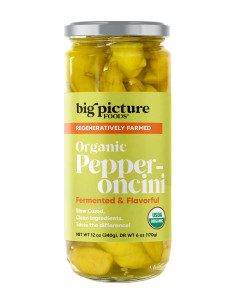 Big Picture Foods Whole Organic Pepperoncini Jar
