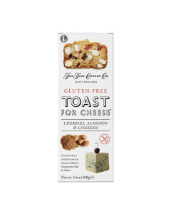 The Fine Cheese Company Gluten Free Cherries, Almonds & Linseeds Toasts