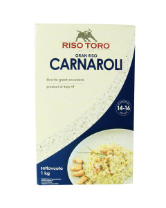 Riso Toro Carnaroli Rice 12/1 Kg Boxes