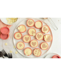 La Rose Noir  Strawberry Tart shell, 1/100 CT 
