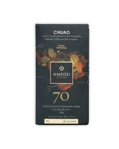 Amedei Tuscany Amedei Dark Chocolate Chuao Bar (1.75 OZ) 12/50 GR