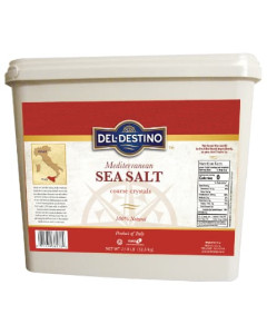 Del Destino Sea Salt, Coarse 12.5 KG Pail (k) 1/12.5 KG