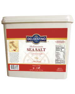 Del Destino Sicilian Sea Salt Coarse 12.5 Kg Pail