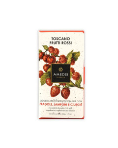 Amedei Frutti Toscano Red Fruits 70% Dark Chocolate