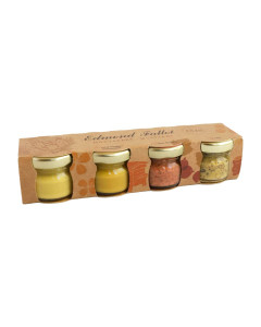 Edmond Fallot Dijon Mustard 4 Mini Gift Pack