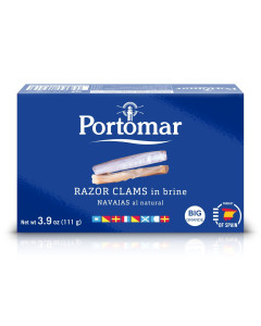 Conservas Portomar Spanish Razor Clams in Brine