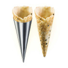 La Rose Noire Black Sesame Cone Mini 1/140ct