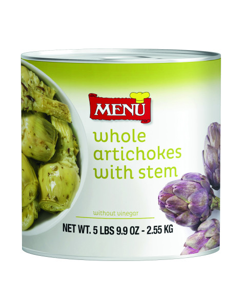 Menu Roman Artichokes with Stems 6/2.6 Kg