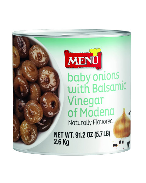 Menu Onions Cipolline with Balsamic 1/2.6 Kg