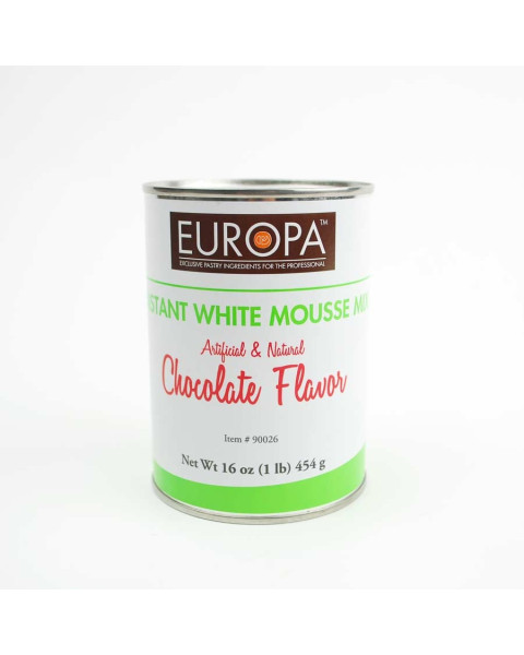 Europa Mousse,white Chocolate 12/16OZ
