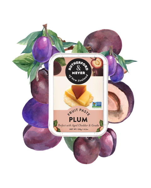 Rutherford & Meyer Fruit Paste, Plum 12X4.2 OZ
