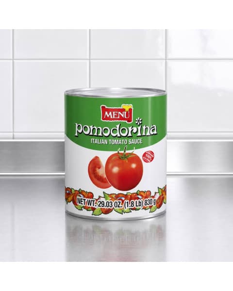 Menu Pomodorina Sauce 6/29 Oz