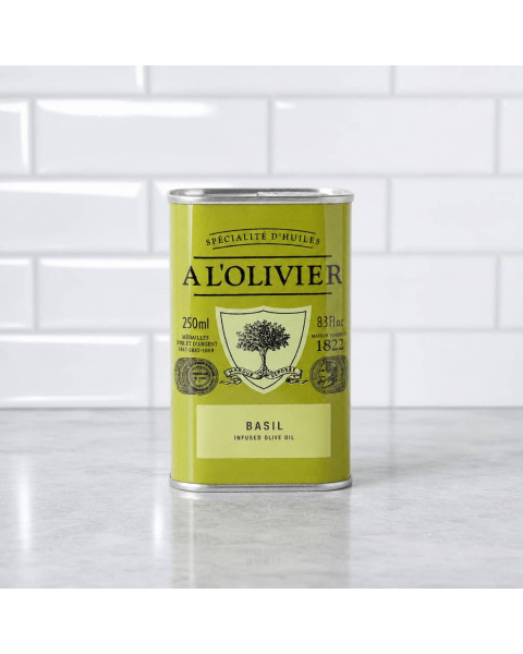 A L'Olivier Basil Infused Extra Virgin Olive Oil