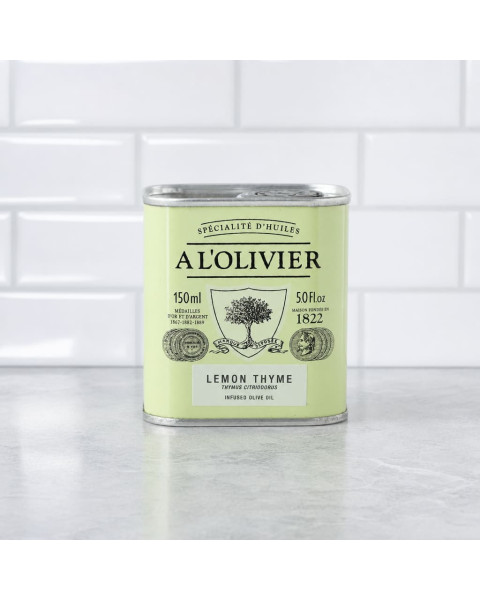 A L'Olivier Lemon & Thyme Infused Extra Virgin Olive Oil