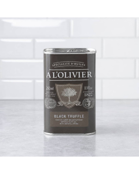 A L'Olivier Black Truffle from Périgord Infused Extra Virgin Olive Oil
