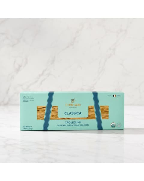 Cipriani Organic Tagliolini Egg Pasta 12/250 GM