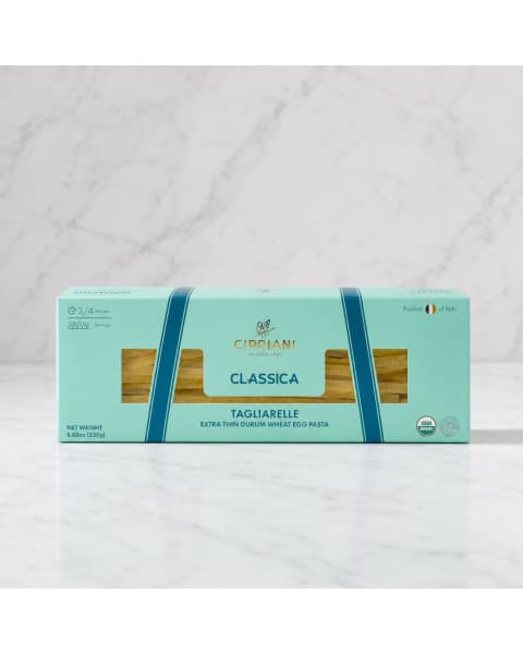 Cipriani Organic Tagliarelle Egg Pasta 12/250 GM
