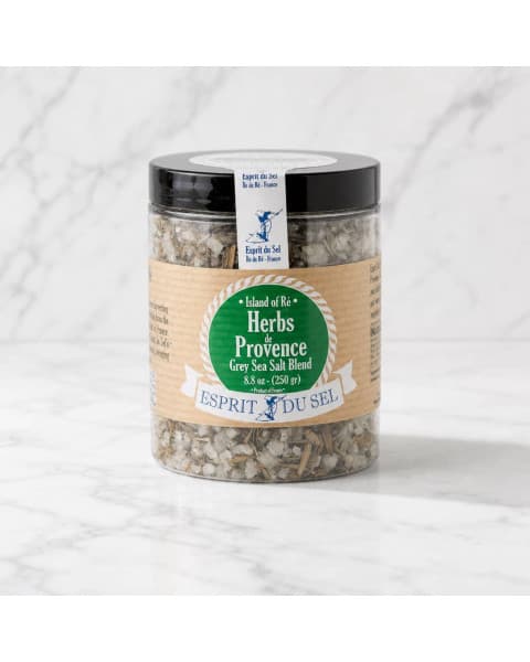 Esprit du Sel Herbs de Provence Grey Sea Salt Blend with Organic Herbs