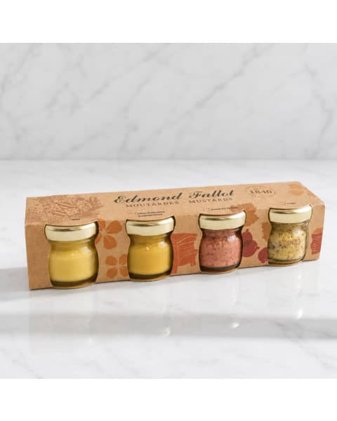 Edmond Fallot Tray 4 Portion Mustards 4-1 Oz./20 4/1 OZ