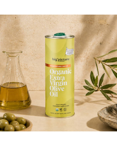 Big Picture Foods Regenerative Organic Extra Virgin Olive Oil 8/500 ML