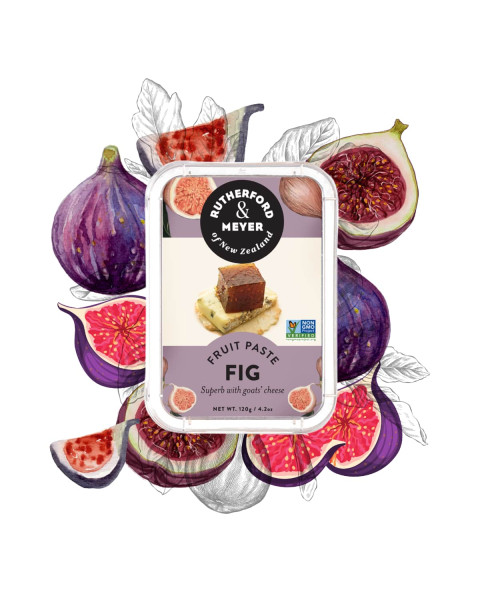 Rutherford & Meyer Fruit Paste, Fig 12X4.2 OZ