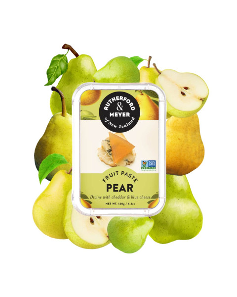 Rutherford & Meyer Fruit Paste, Pear 12X4.2 OZ