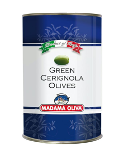 Frutto d Italia Green Cerignola Olives 2/4.2 Lb Jars