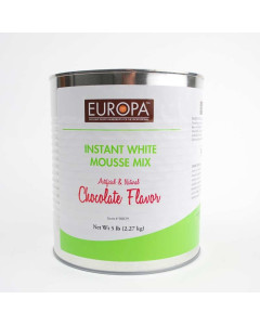 Europa Instant White Chocolate Mousse Mix 6/5lb