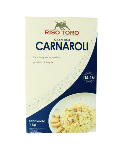 Riso Toro Carnaroli Rice 12/1 Kg Boxes