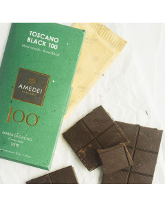 Amedei Toscano Black 100% Chocolate Bar