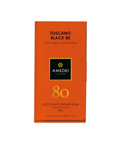 Amedei Toscano Black 80% Chocolate Bar