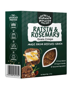 Rutherford & Meyer Raisin & Rosemary Upcycled Grain Crisps